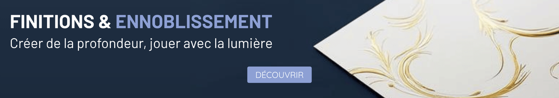 Impression premium dorure et vernis